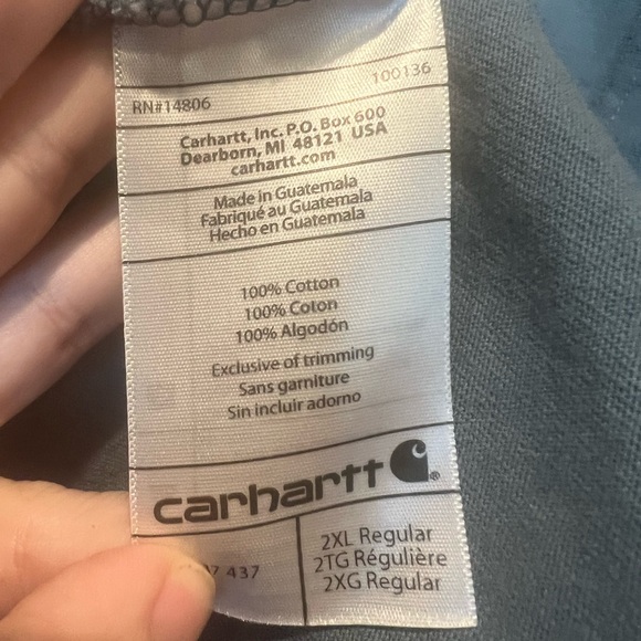 Carhartt Pocket T-Shirt - Picture 4 of 5